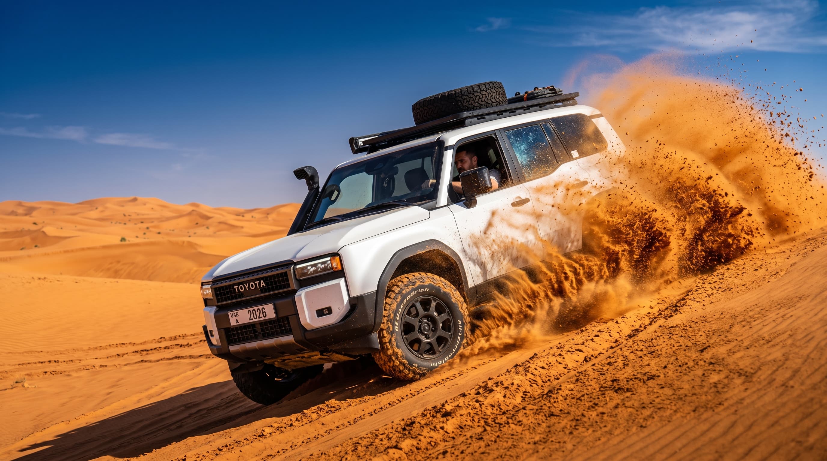 Dubai: 4- hours Morning/Evening Desert Safari 4x4+30 Min Quad Bike/Buggy Ride, Sand Boarding +Camel Ride (No Camp)